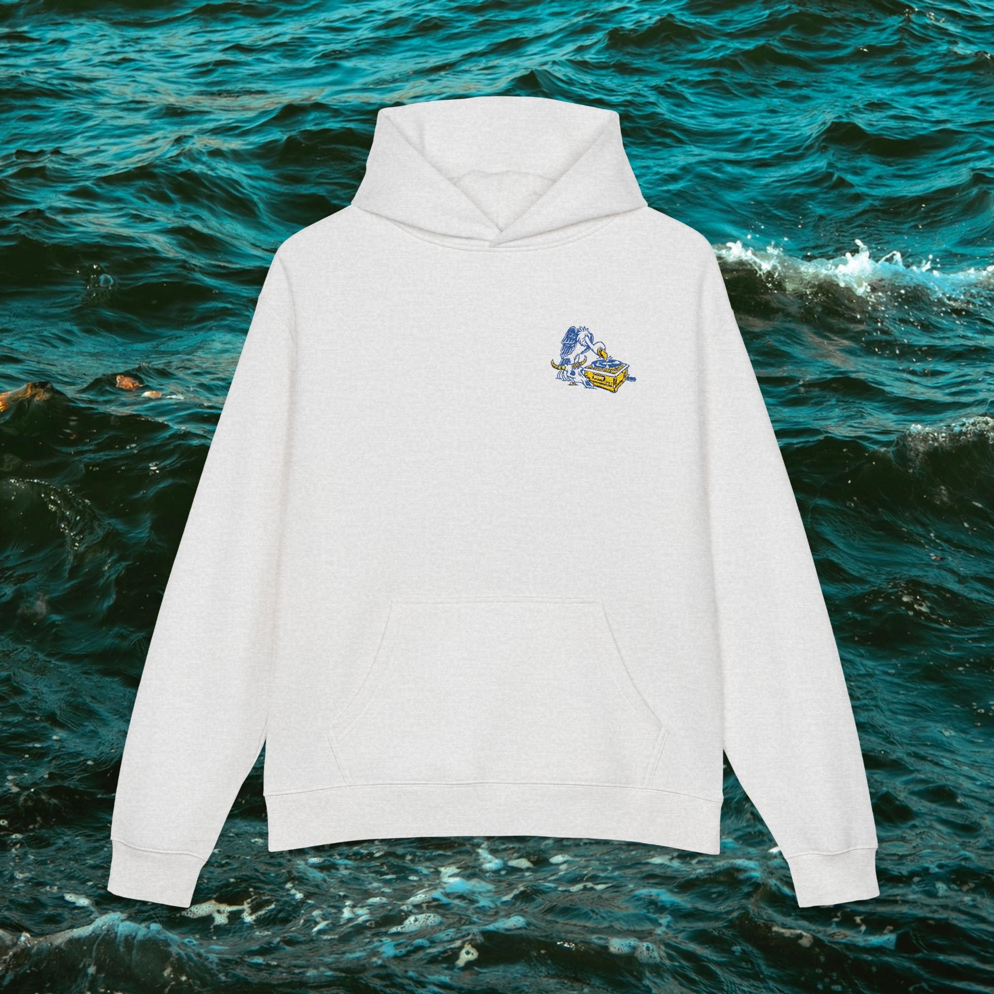 The Vulture Embroidered Hood