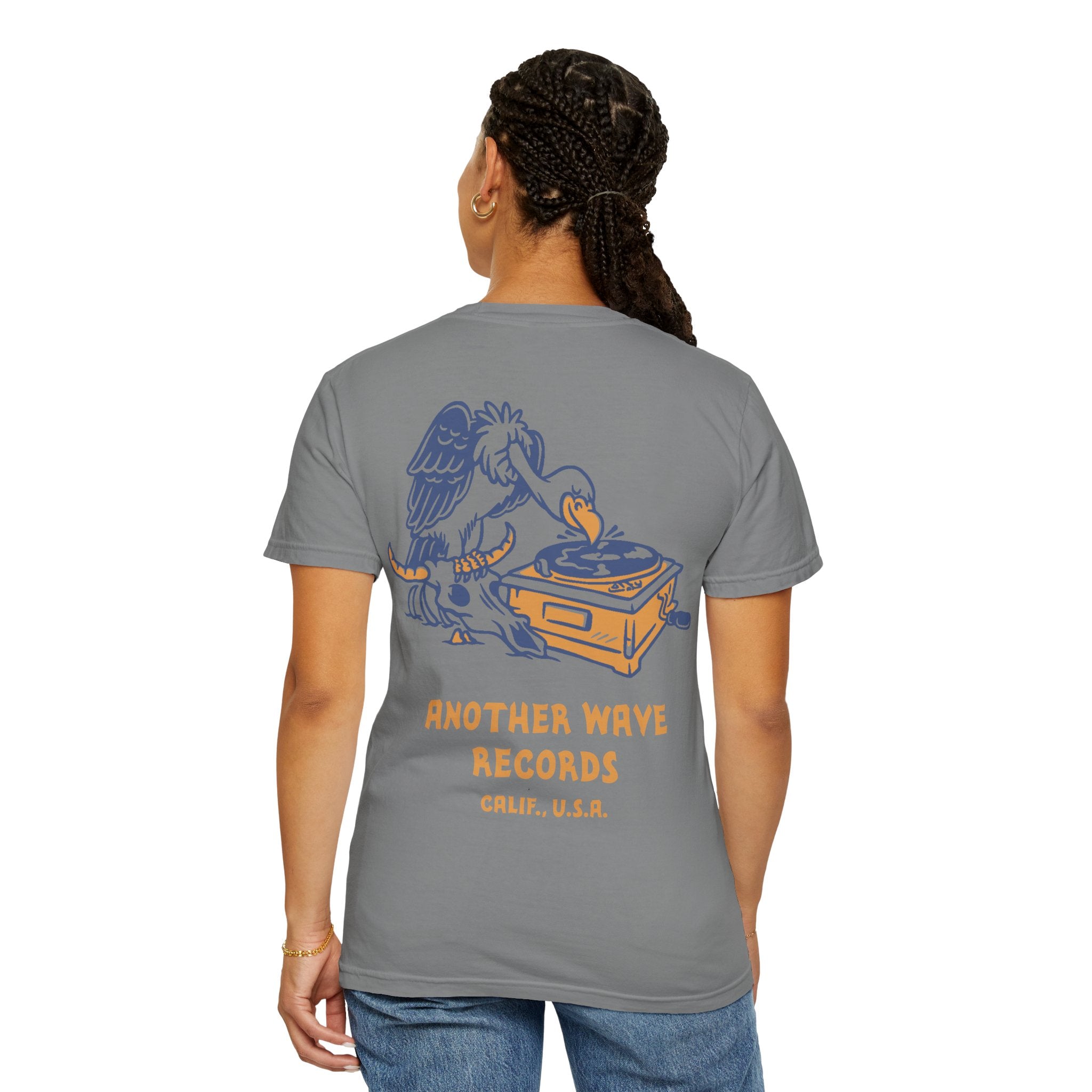 Another Wave Records – Logo Front (Garment Dyed)