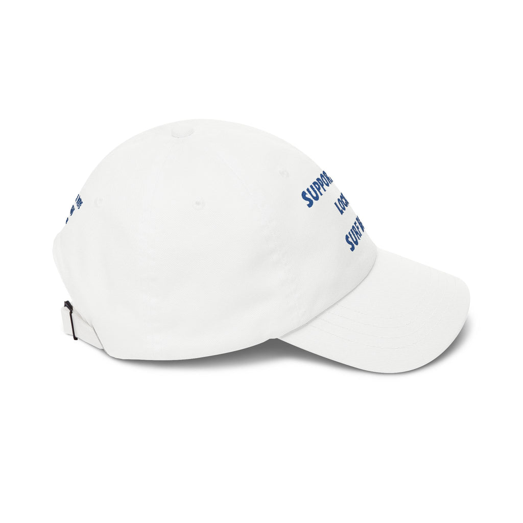 Surf Band Dad Hat - Blue Embroidery