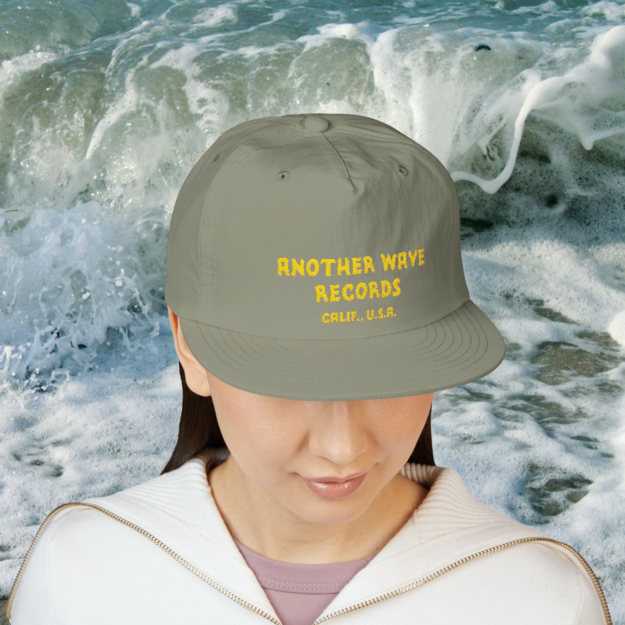 AWR Surf Cap – Yellow Embroidery