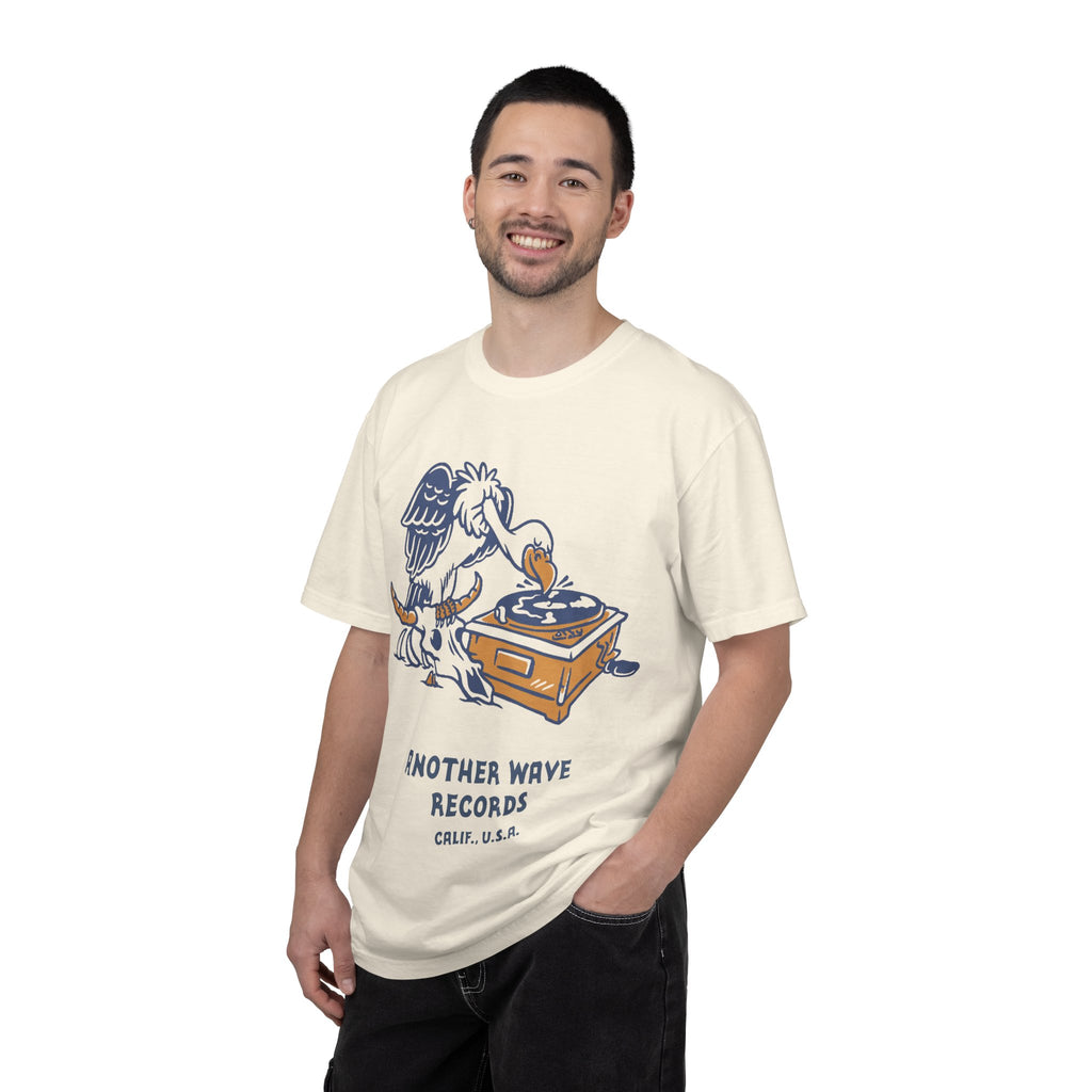 Another Wave Records – Vulture Crate Tee (Front Print)