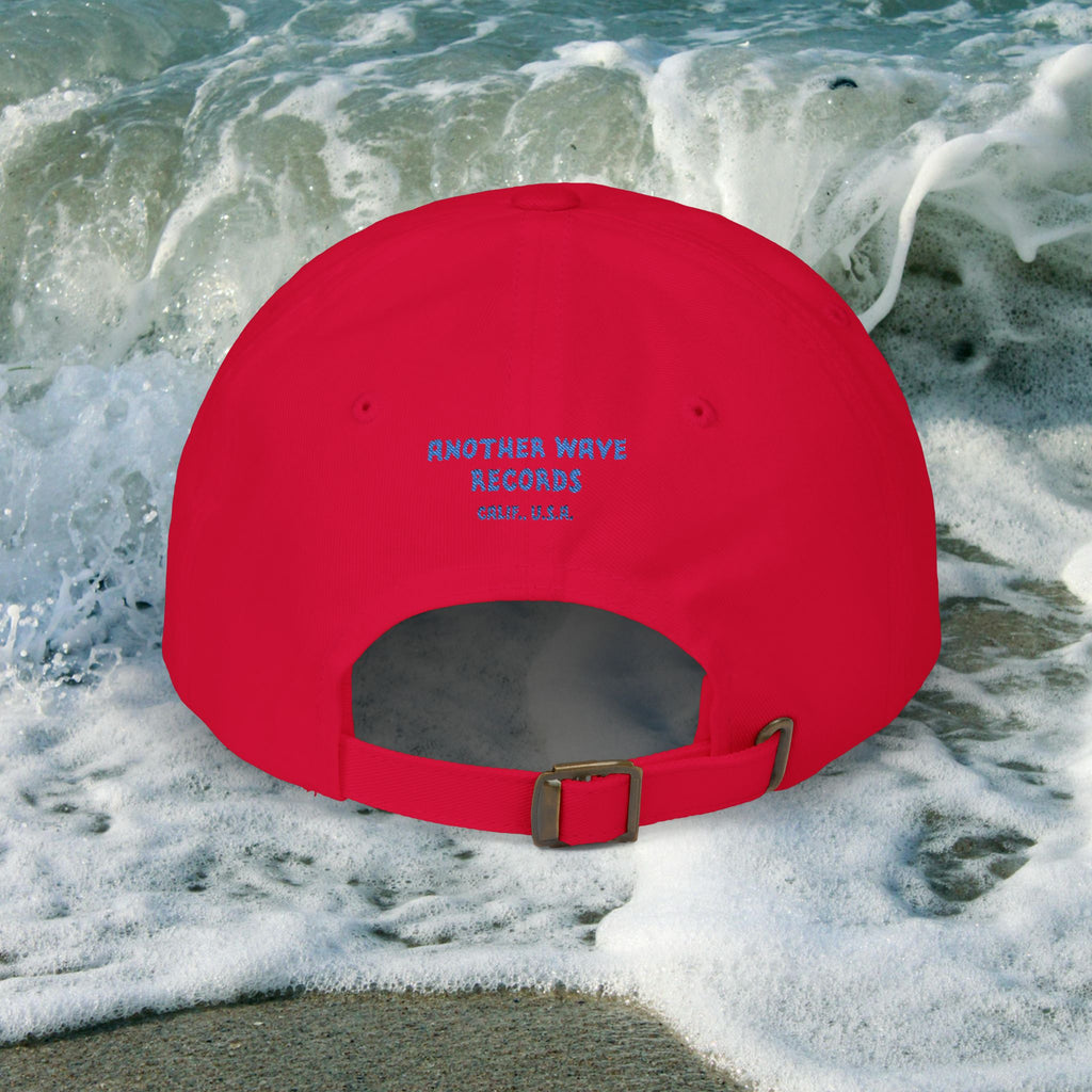Surf Band Dad Hat - Blue Embroidery