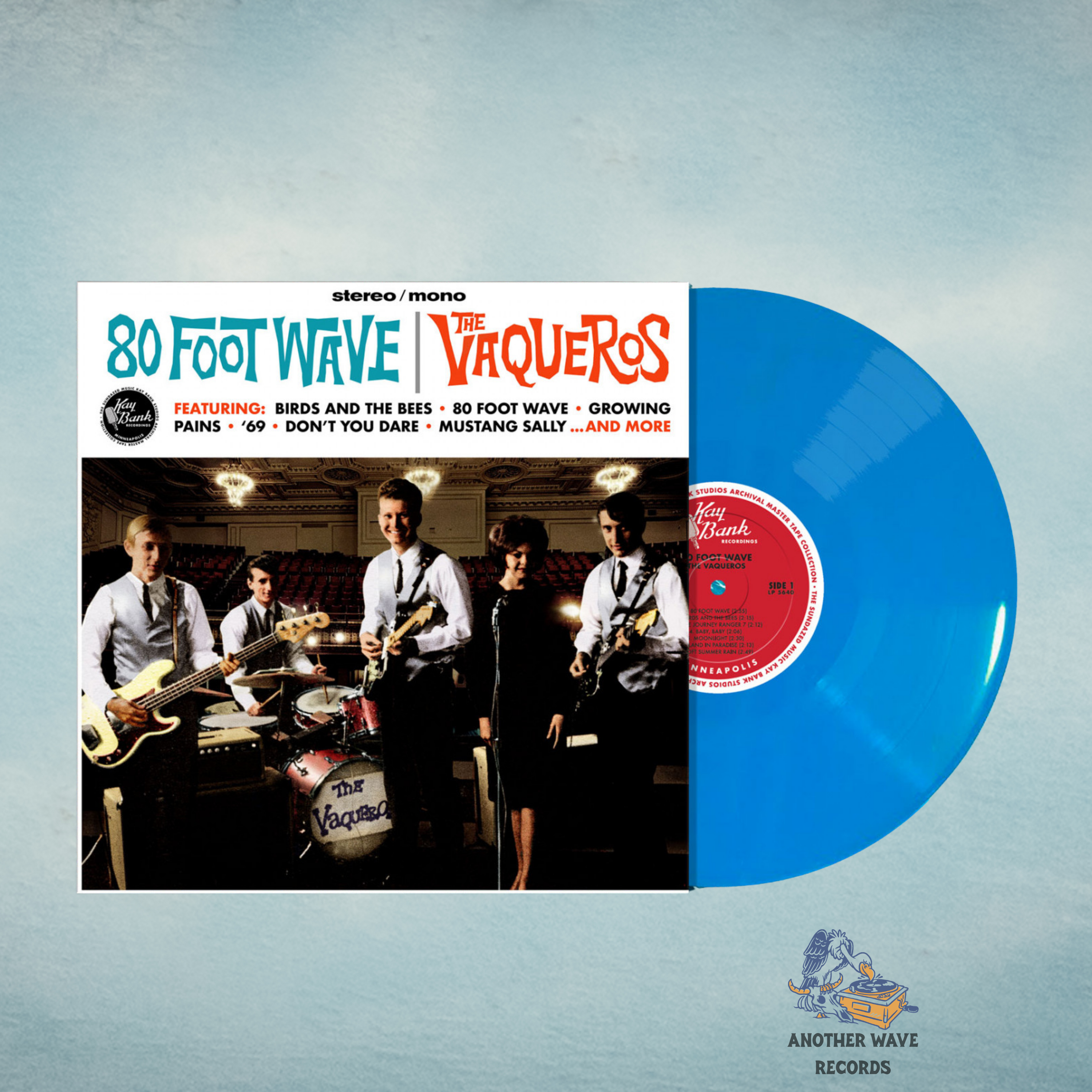 The Vaqueros – 80 Foot Wave Vinyl LP (Turquoise Vinyl)