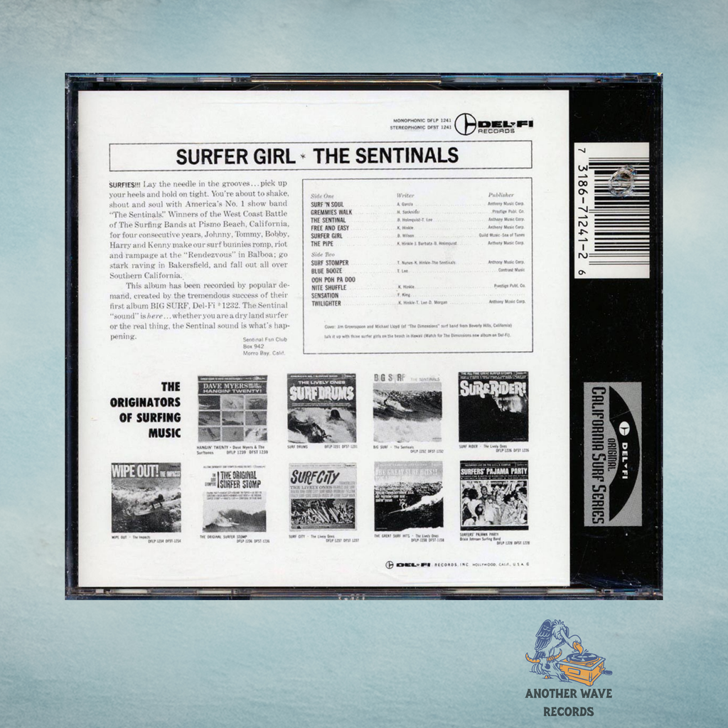 The Sentinals – Surfer Girl CD