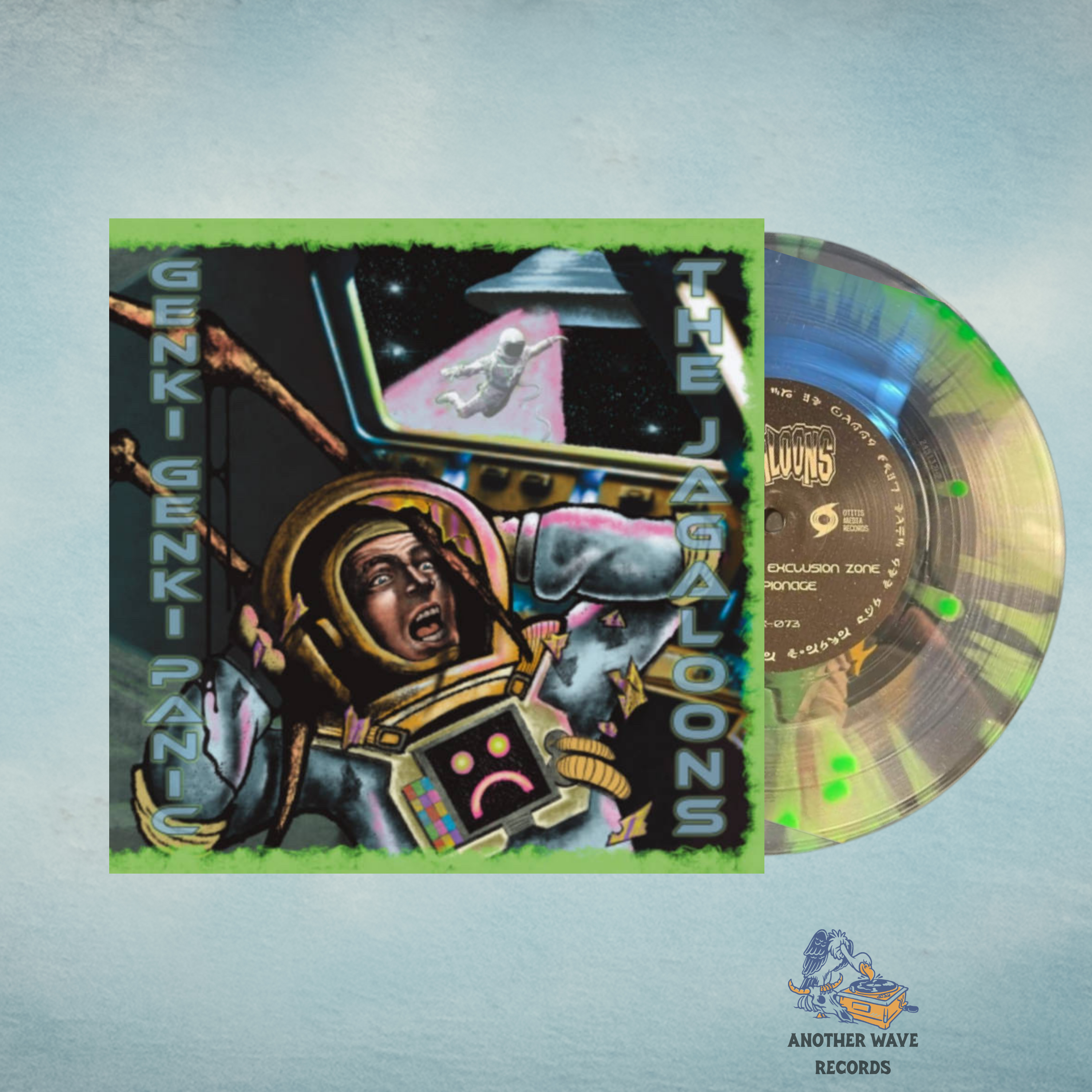 Genki Genki Panic / The Jagaloons – Split 7”