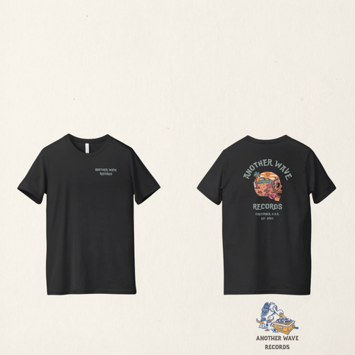 Another Wave Records – Flagship Tee (Black)