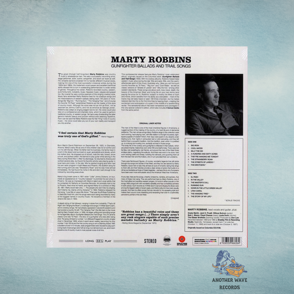 Marty Robbins - Gunfighter Ballads and Trail Songs (180g LP)