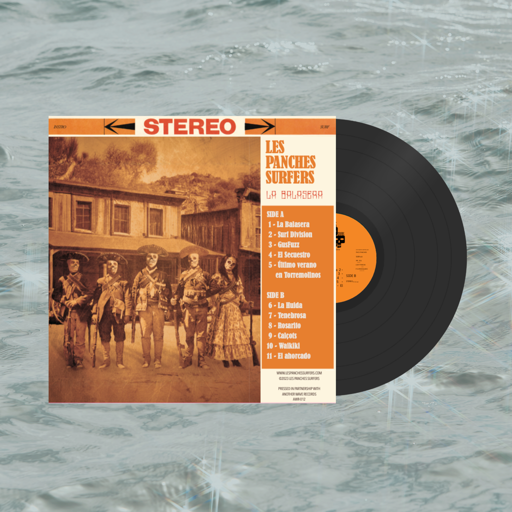 Les Panches Surfers – La Balasera (AWR Exclusive Onyx Vinyl LP)