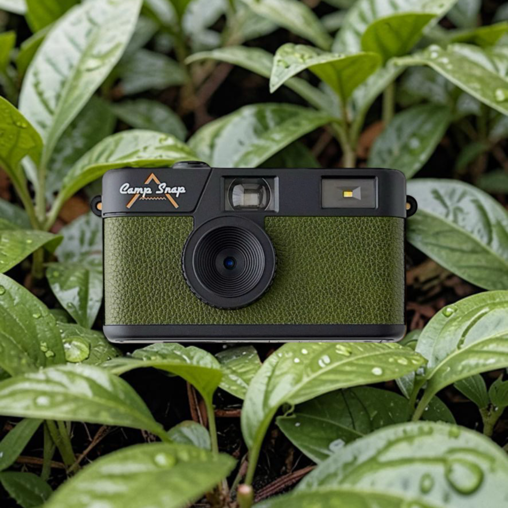 Camp Snap Series 100 Digital Film Camera - Forest Green