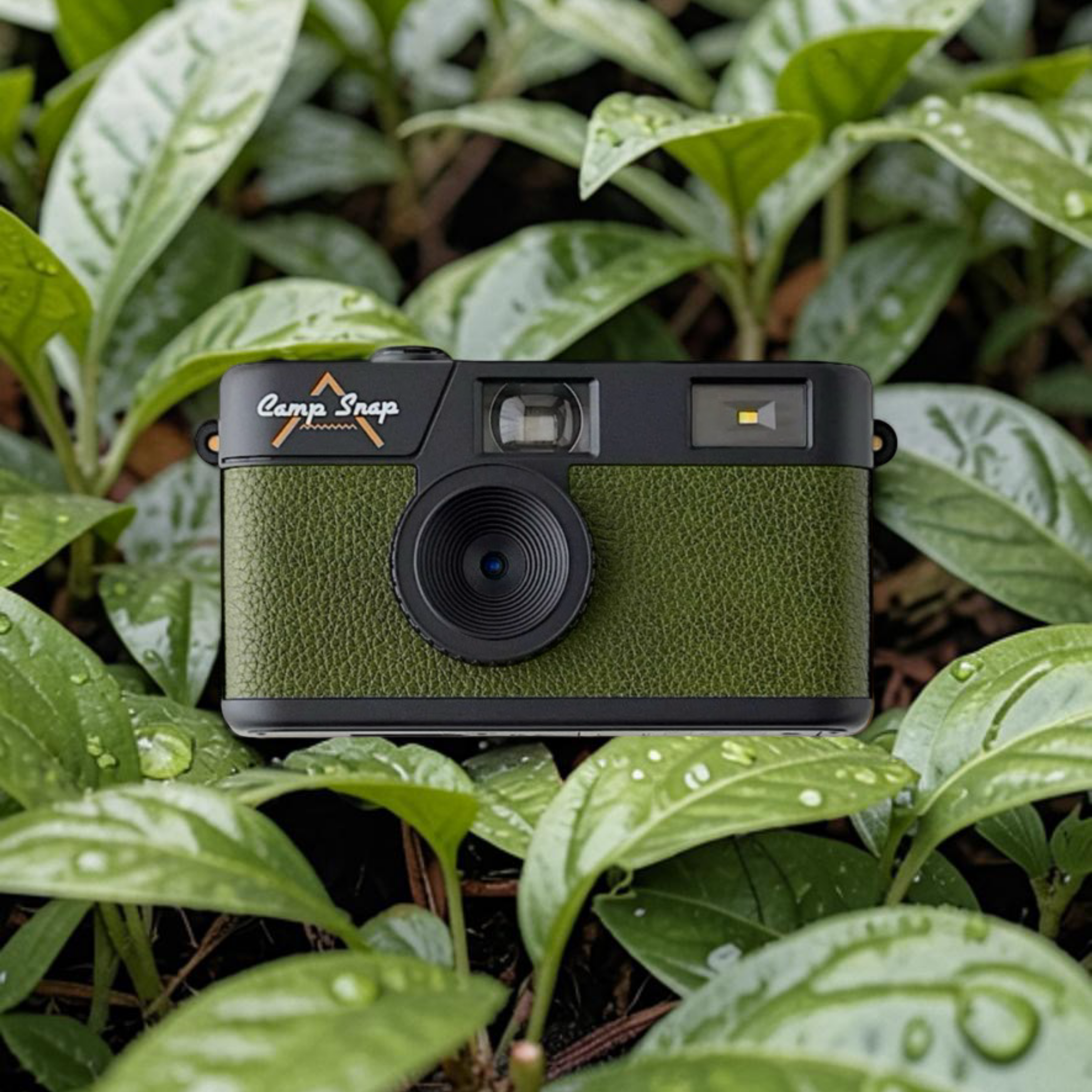 Camp Snap Series 100 Digital Film Camera - Forest Green