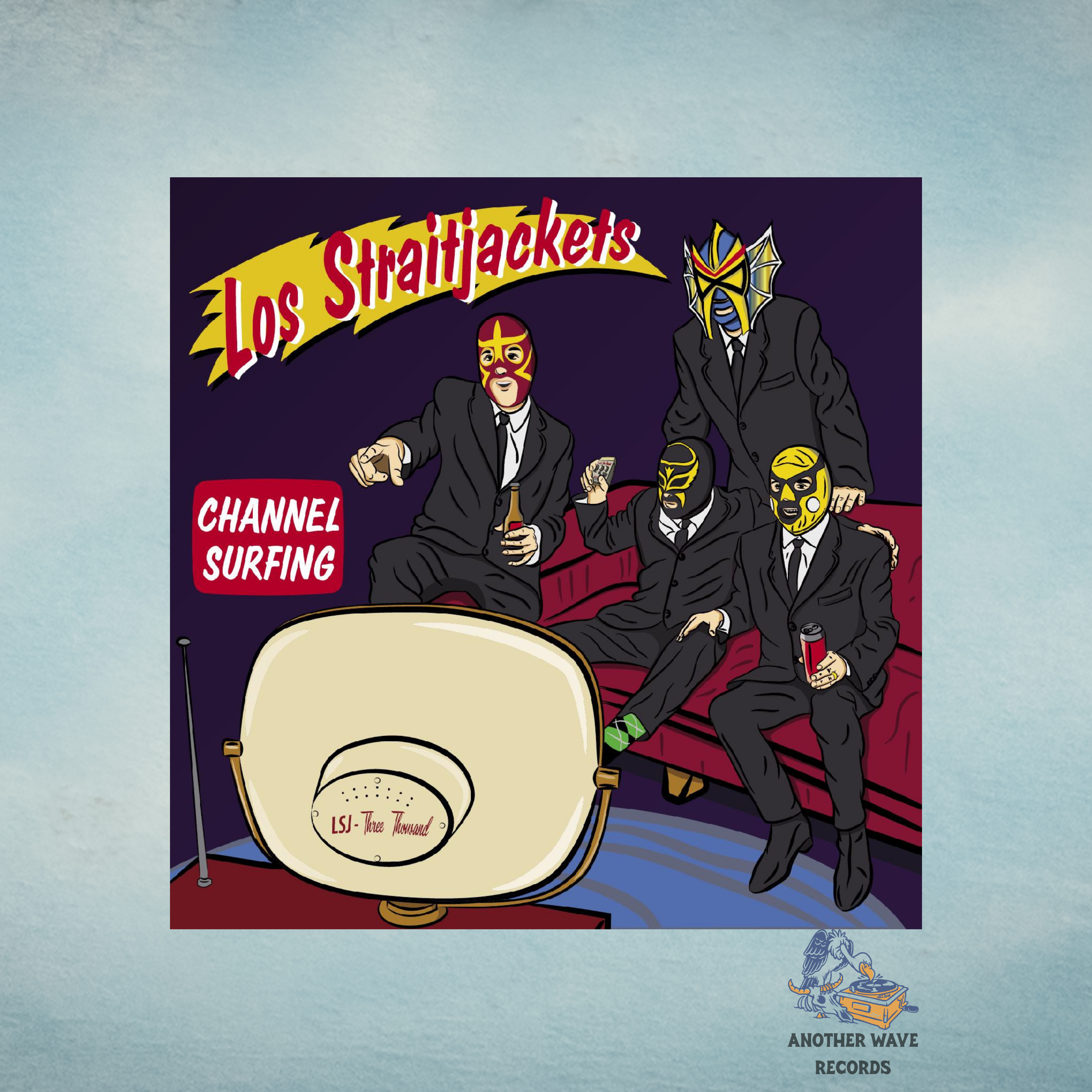 Los Straitjackets – Channel Surfing (12” Vinyl EP)