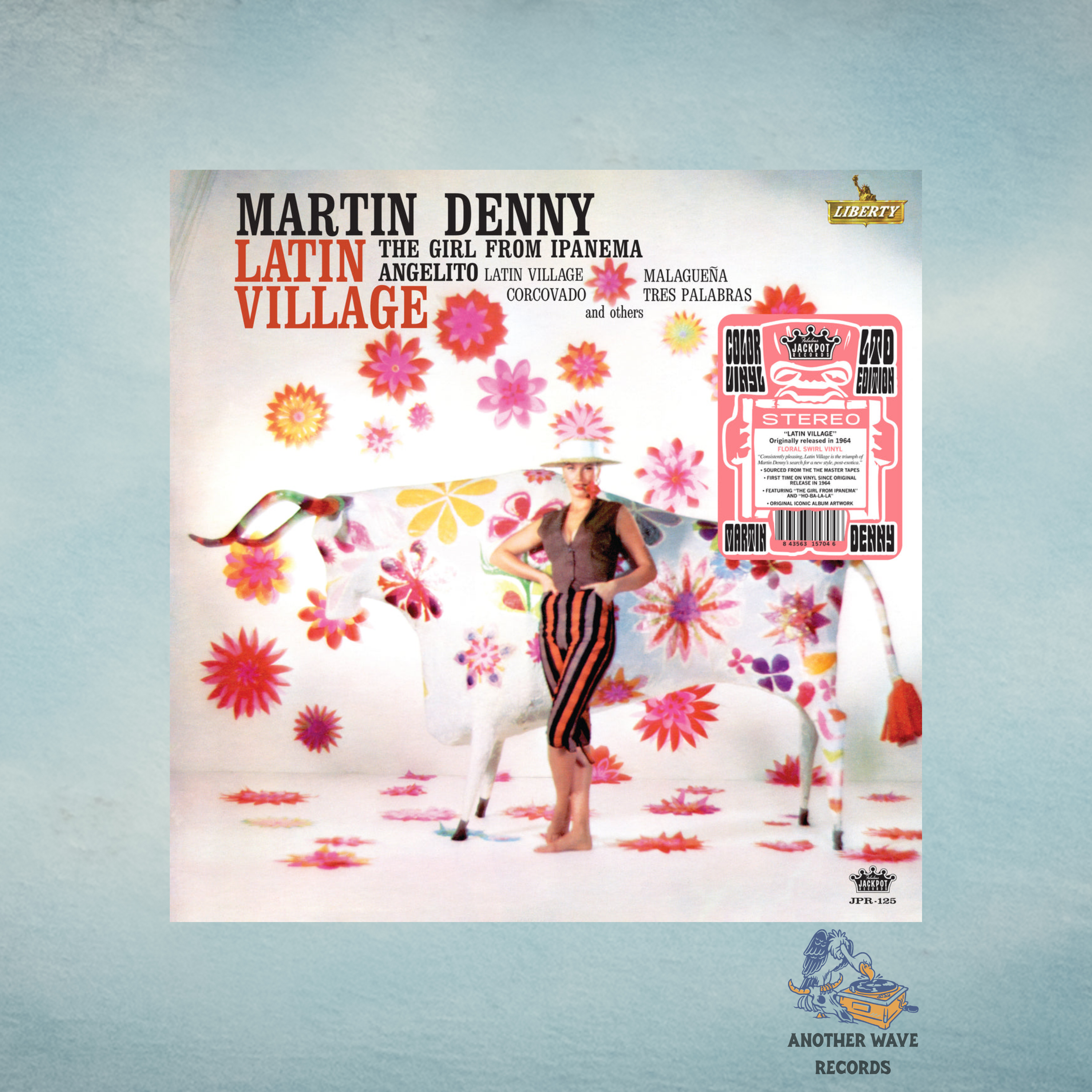 Martin Denny - Latin Village (Floral Swirl LP)