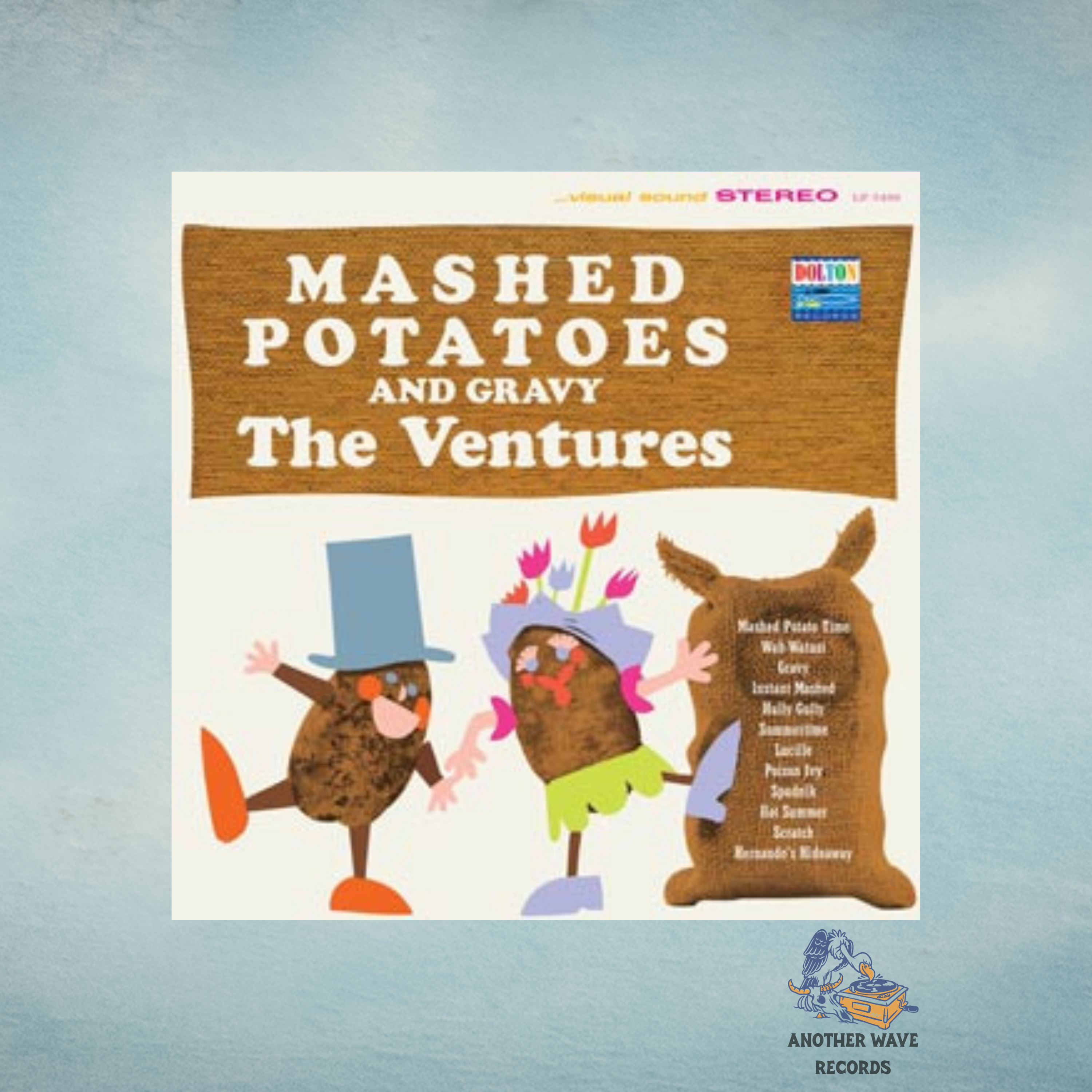 The Ventures – Mashed Potatoes and Gravy LP (Clear Vinyl)