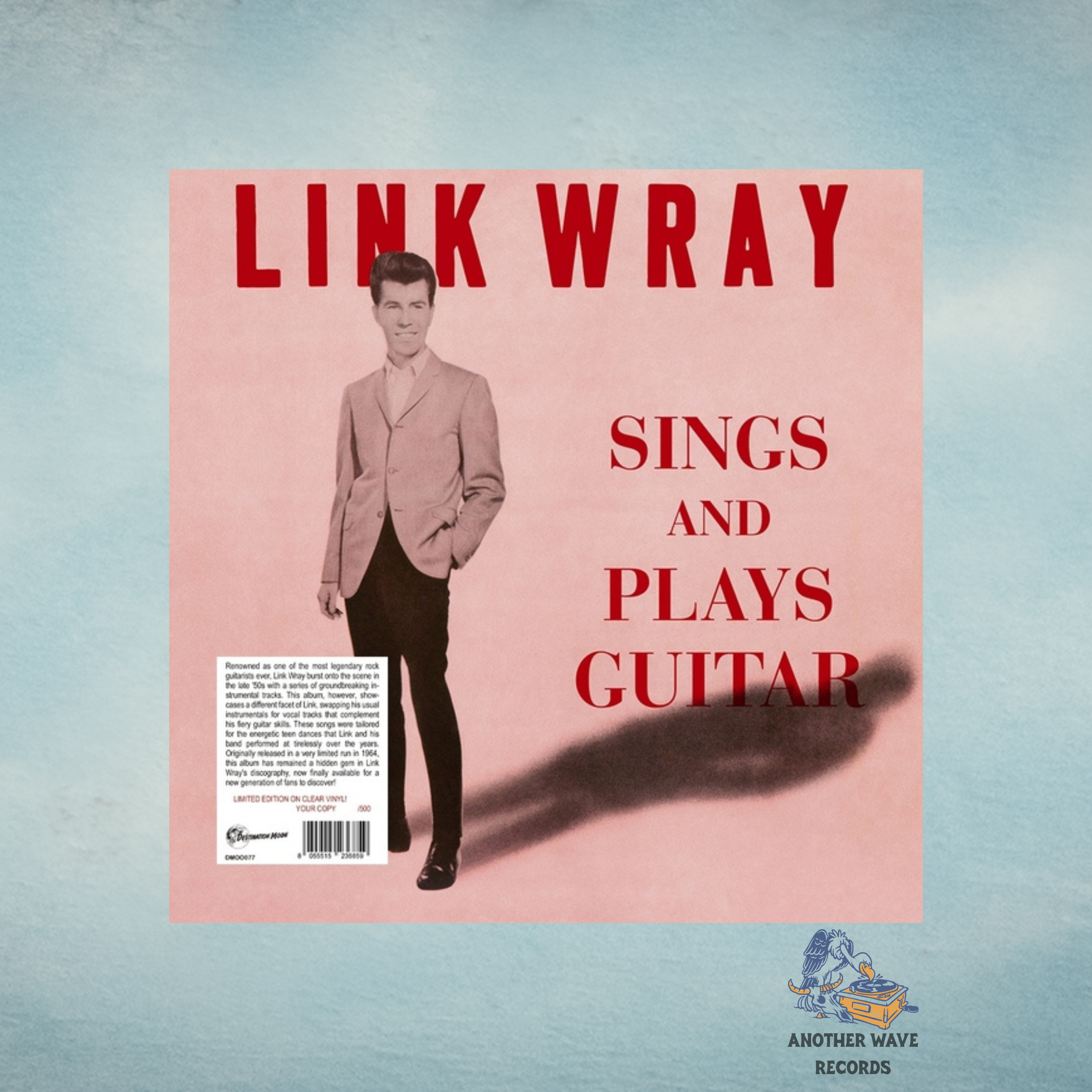 Link Wray - Sings & Plays Guitar LP (Clear Vinyl)