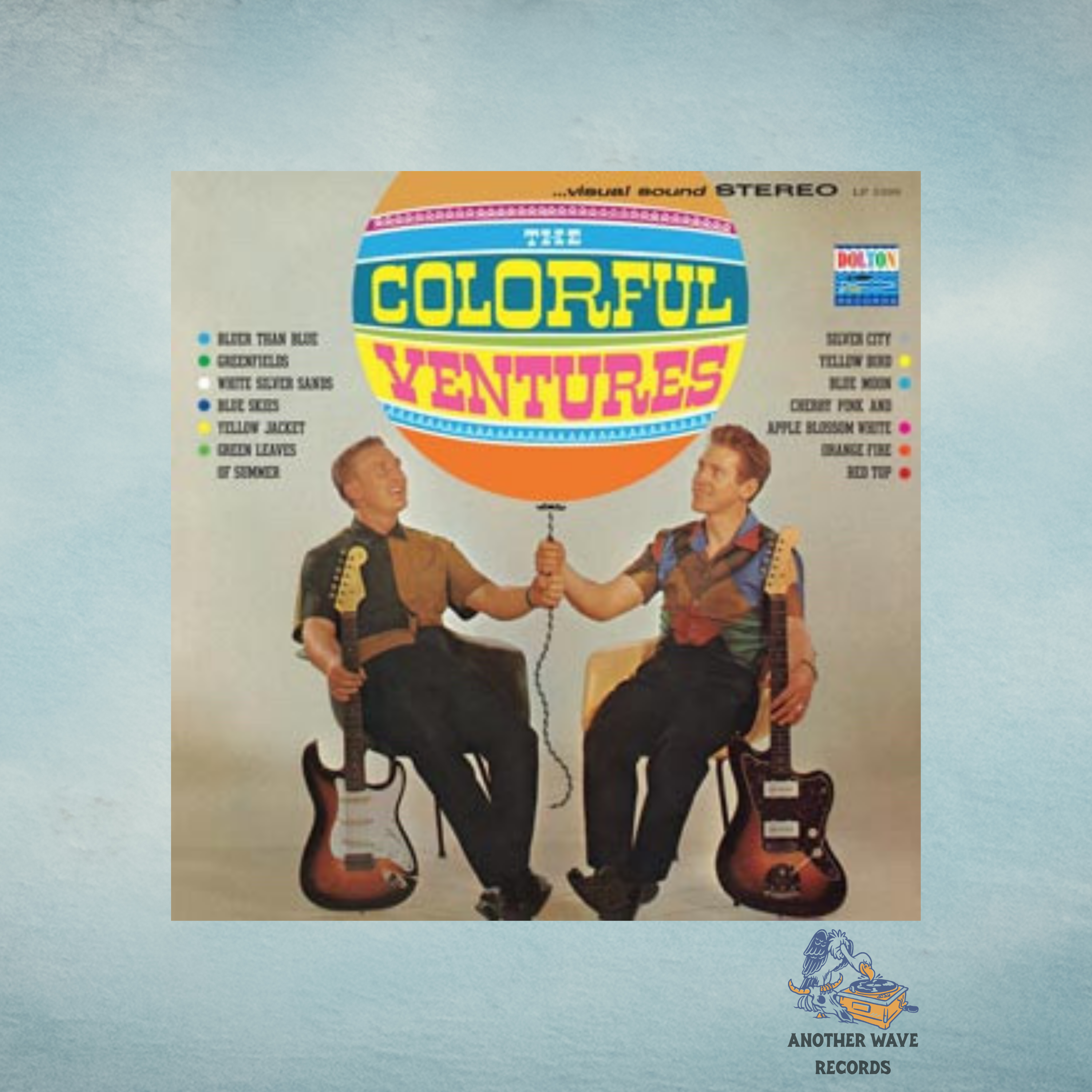 The Ventures - The Colorful Ventures LP (Blue Vinyl)