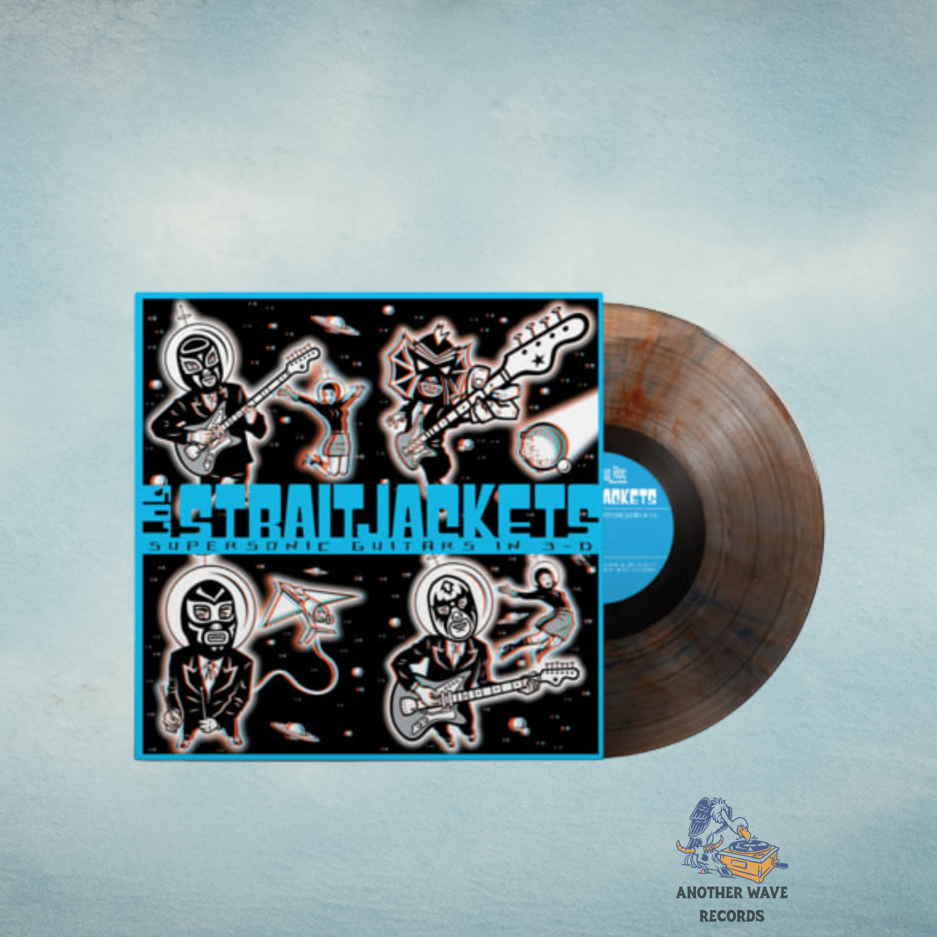 Los Straitjackets – Supersonic Guitars in 3-D (Colored Vinyl LP)