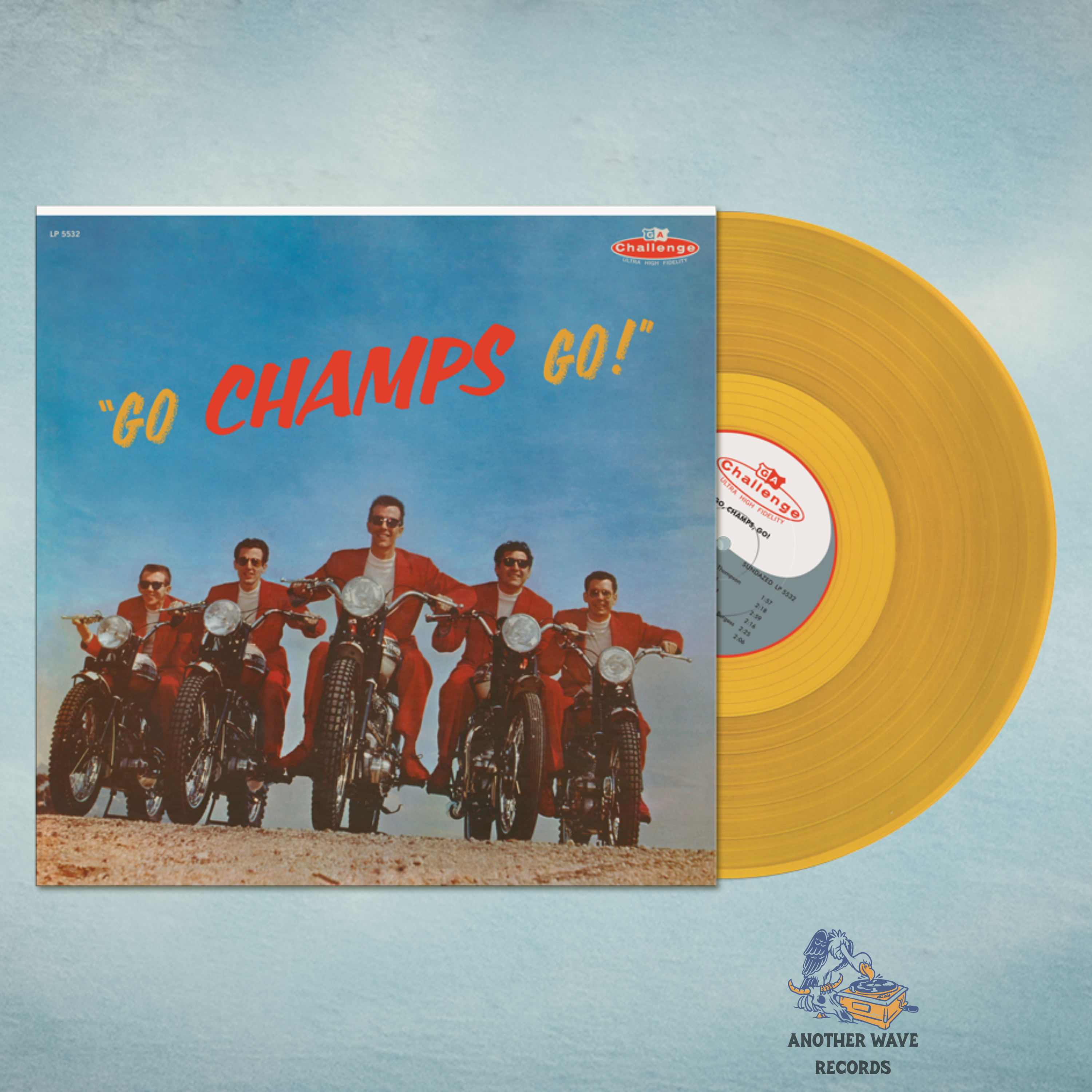 The Champs – Go, Champs, Go! LP (Gold Vinyl)