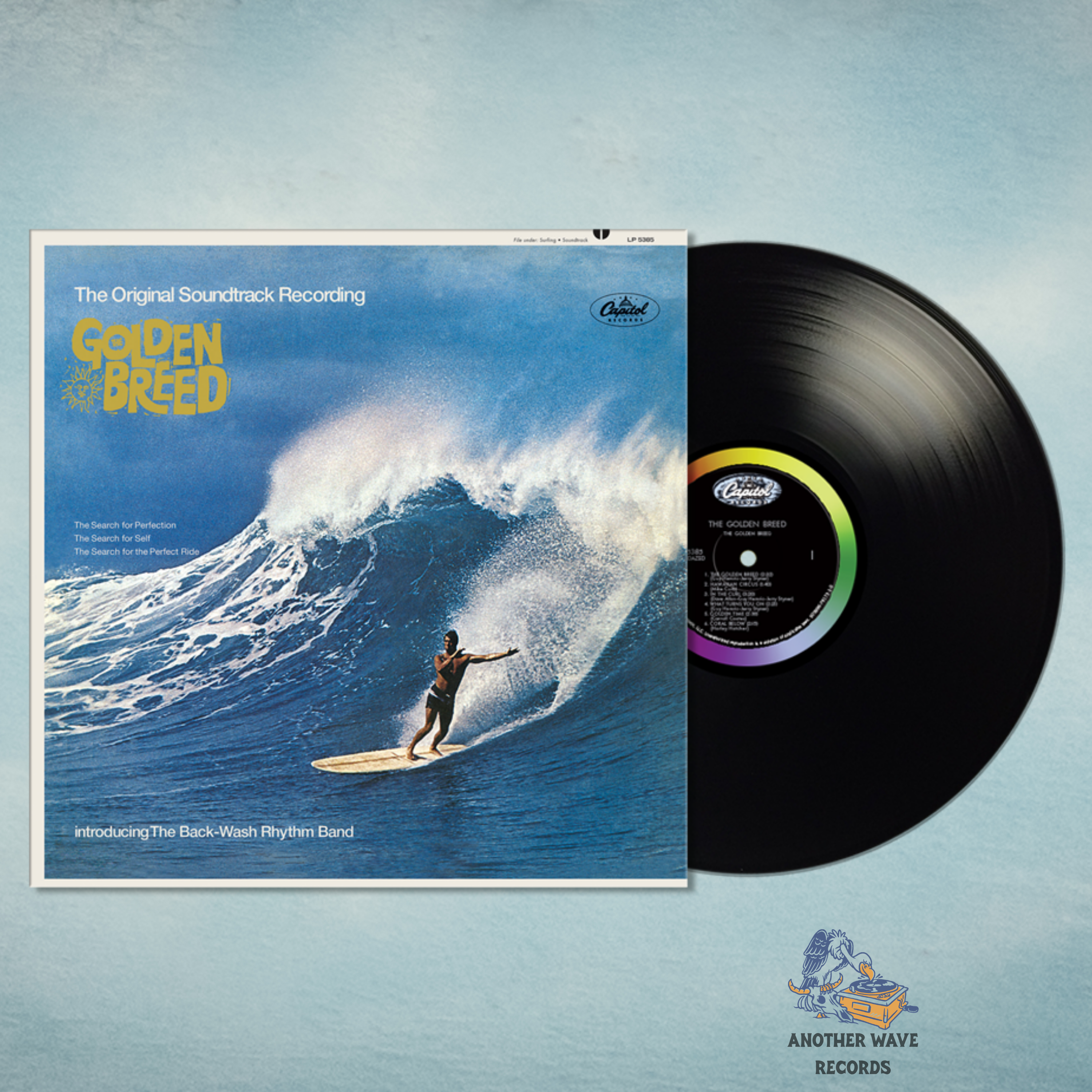 The Back-Wash Rhythm Band featuring Davie Allan – The Golden Breed Original Soundtrack Recording LP