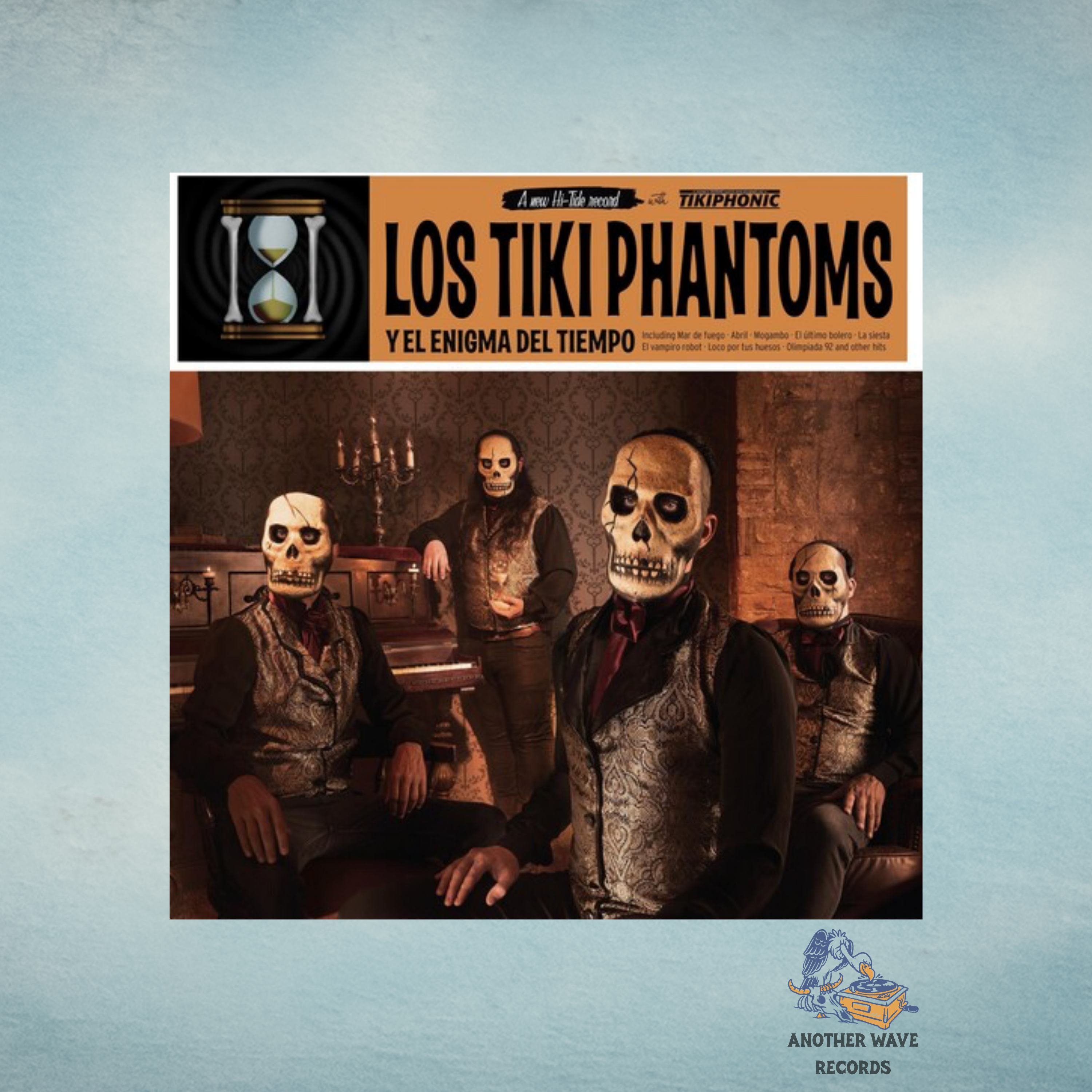 Los Tiki Phantoms – Y El Enigma Del Tiempo (Orange & Black LP)