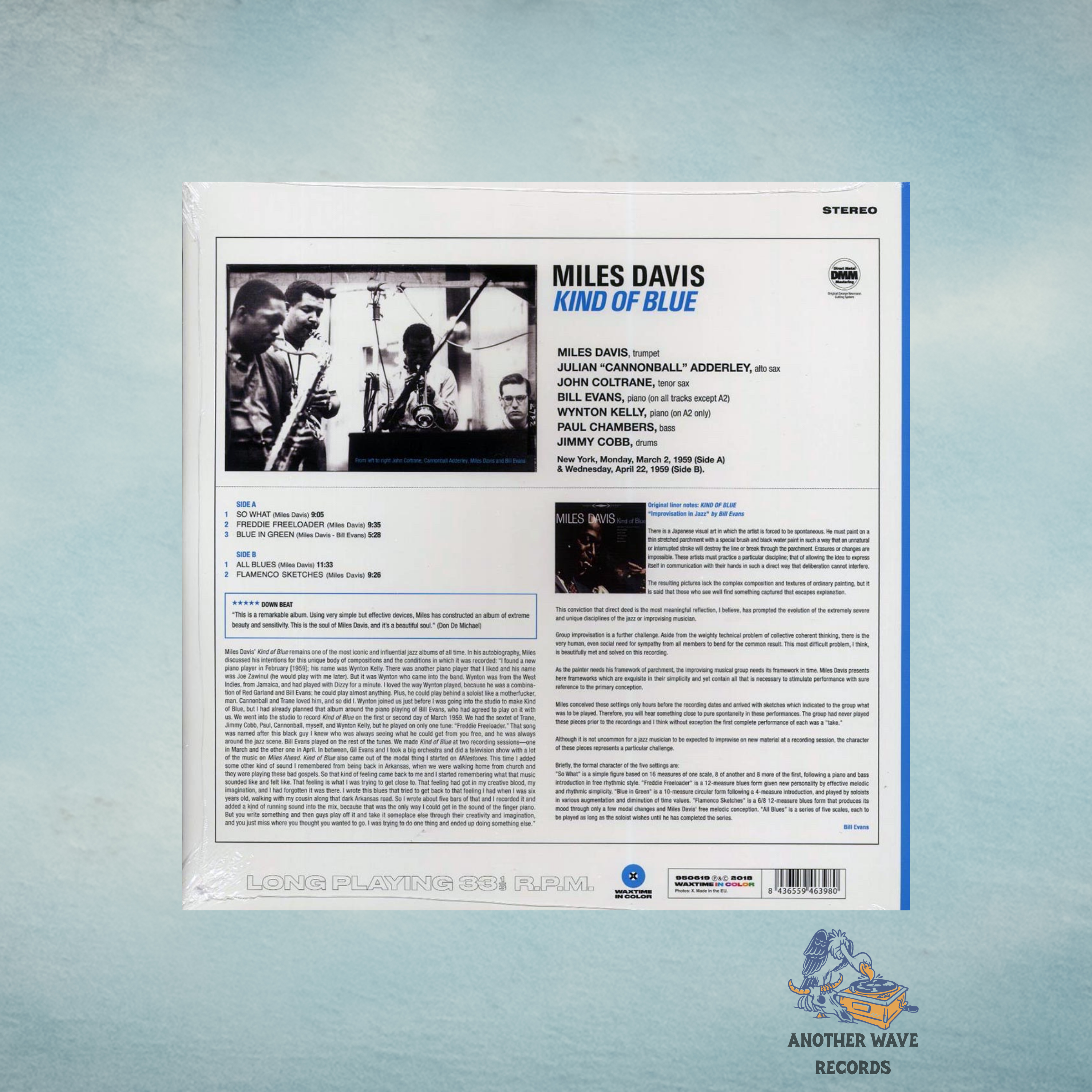 Miles Davis – Kind of Blue (Limited Edition Blue Vinyl)