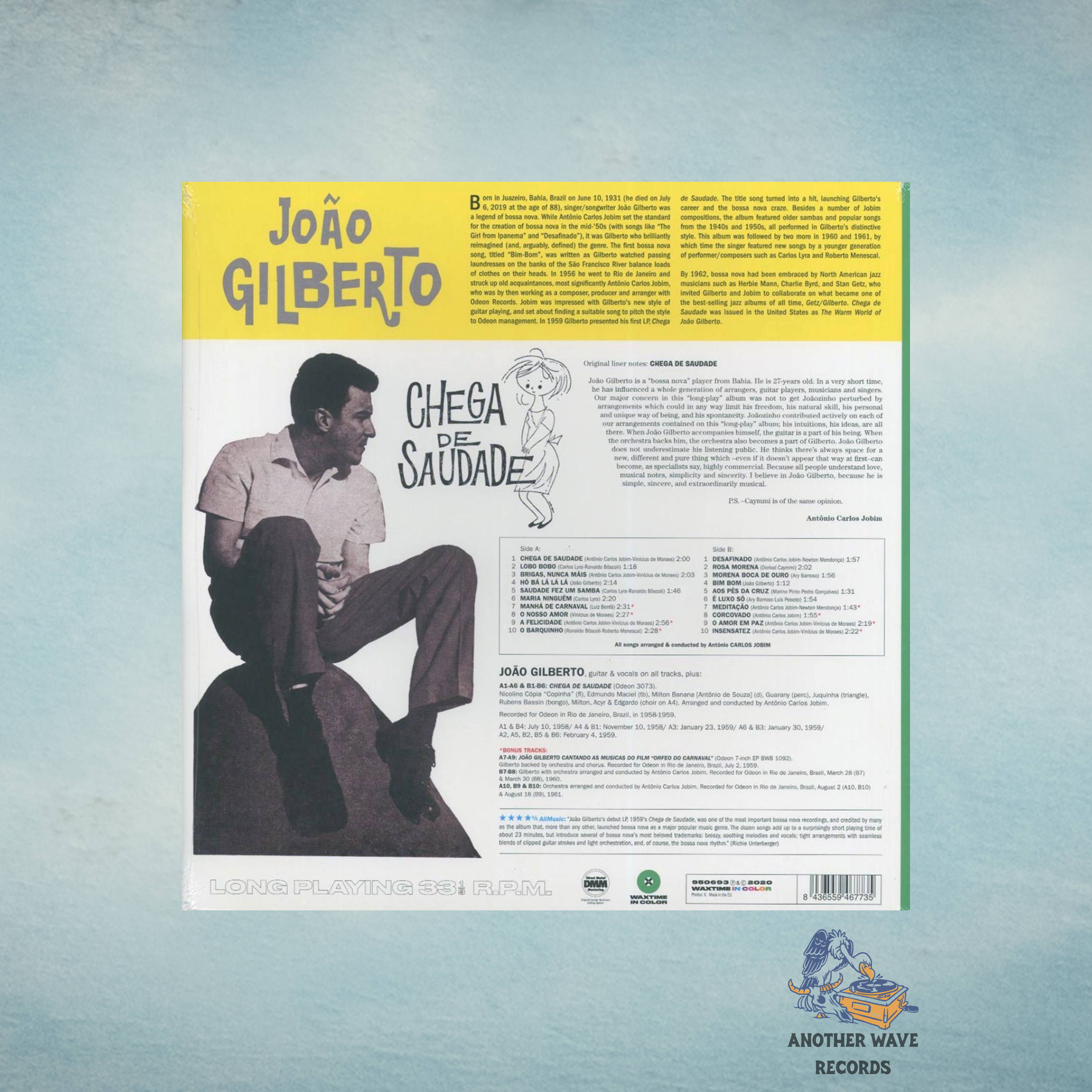 João Gilberto – Bossa Nova! (Obi Strip & Bonus CD)