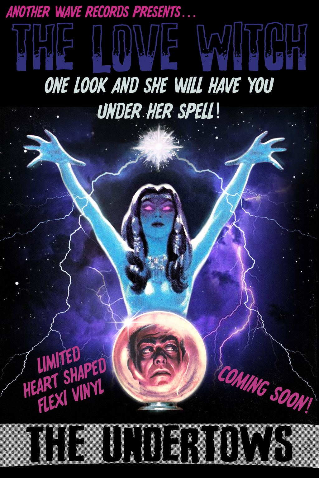 The Undertows – The Love Witch (7” Black Heart Flexi, Pre-Order)