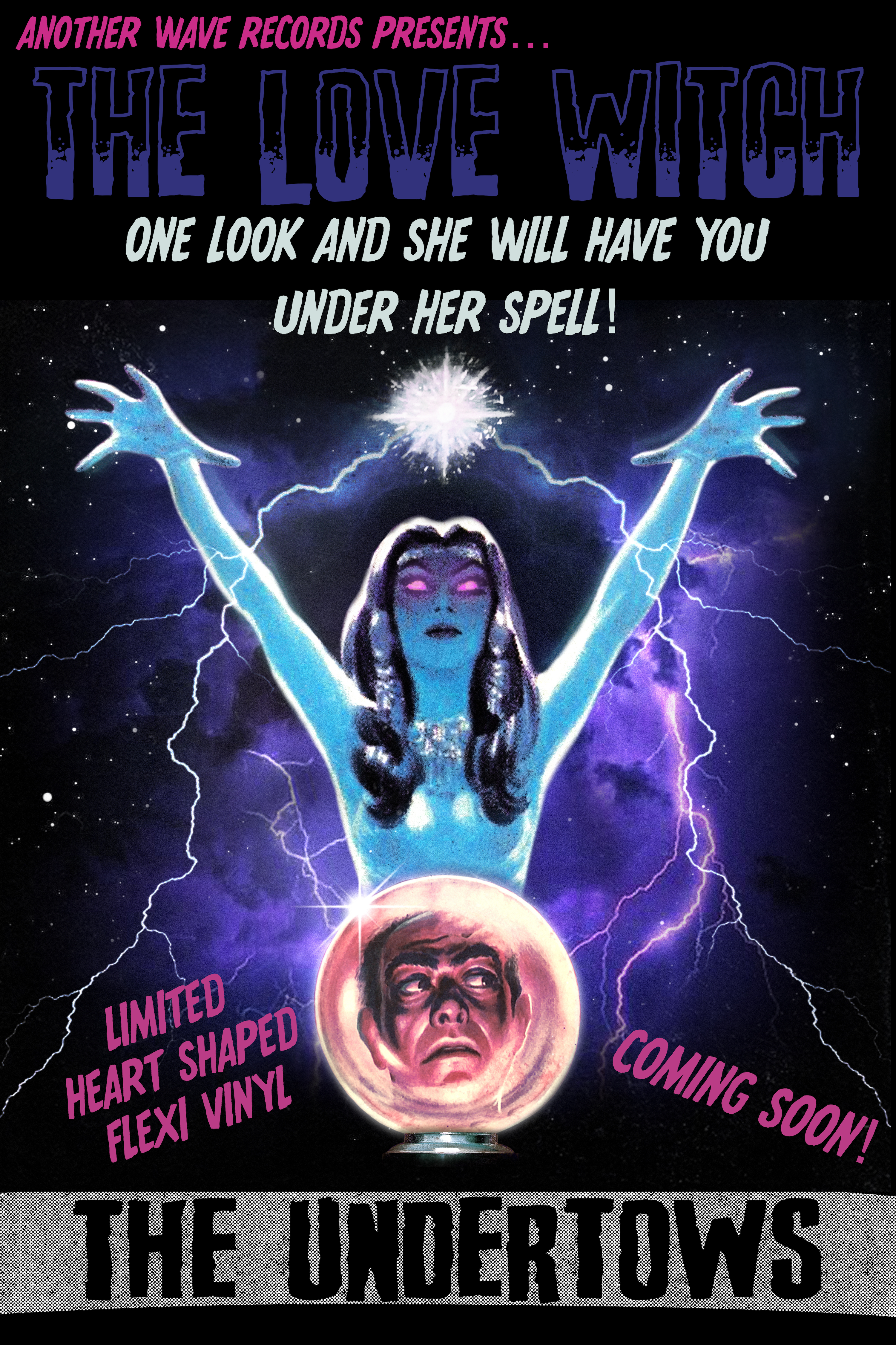 The Undertows – The Love Witch (7” Black Heart Flexi, Pre-Order)