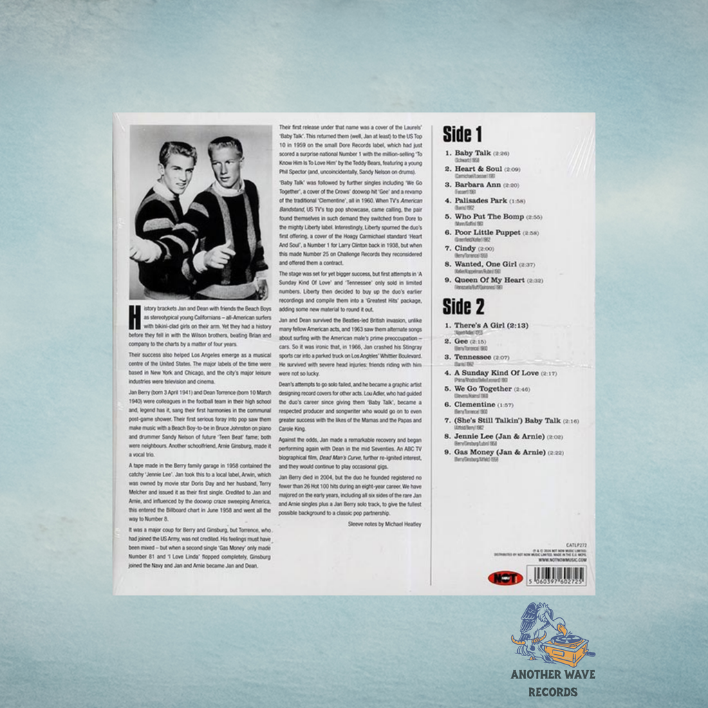 Jan & Dean – The Best of Jan & Dean (180g Vinyl LP)