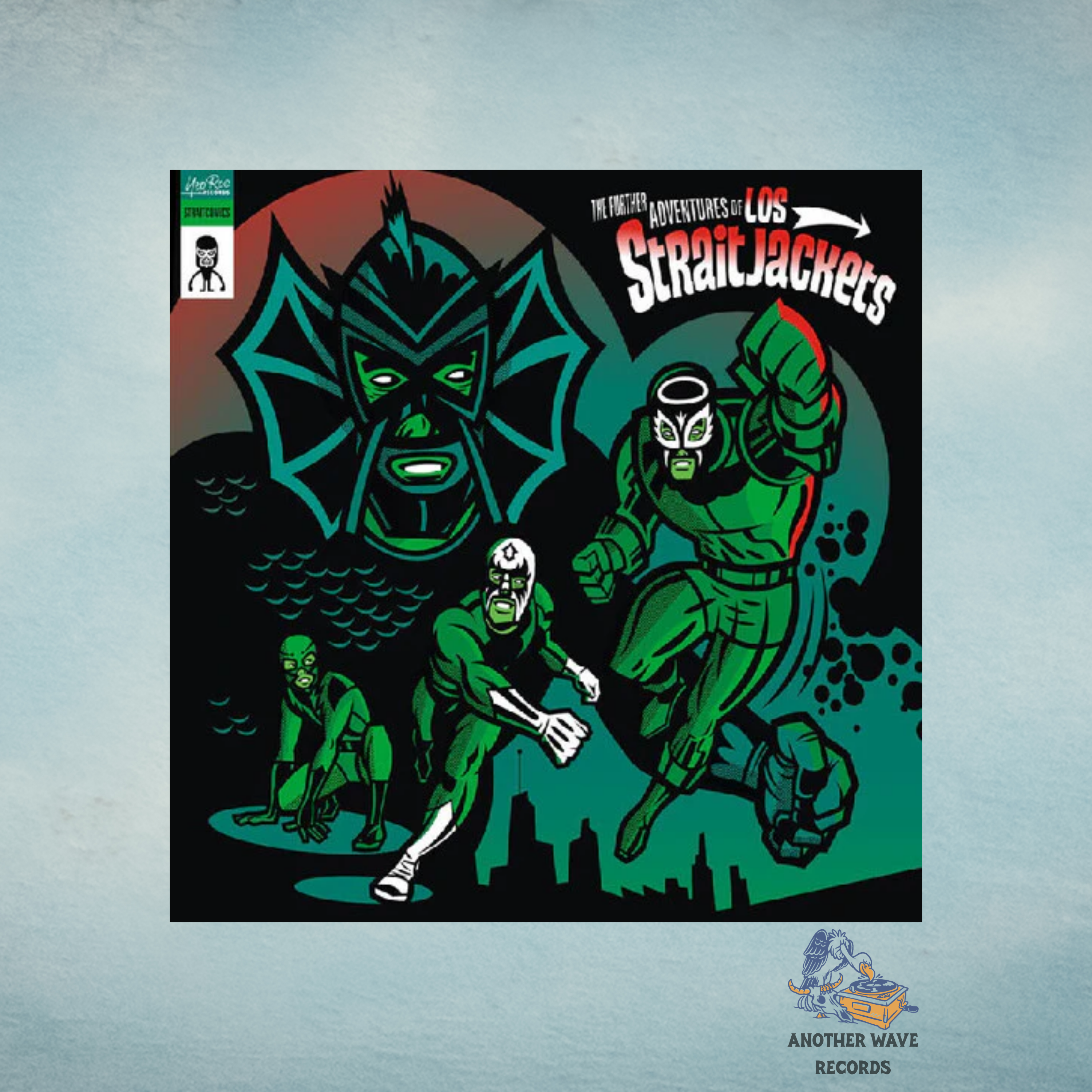 Los Straitjackets – The Further Adventures of Los Straitjackets (Green Vinyl LP, Preorder)