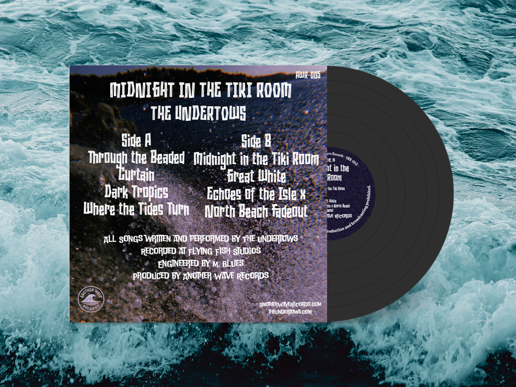 The Undertows – Midnight in the Tiki Room (1st pressing Vinyl LP)