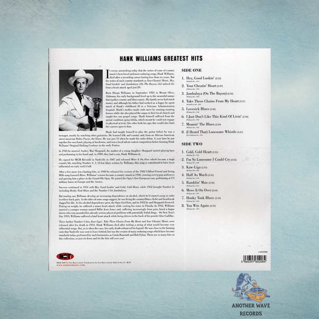 Hank Williams – Greatest Hits