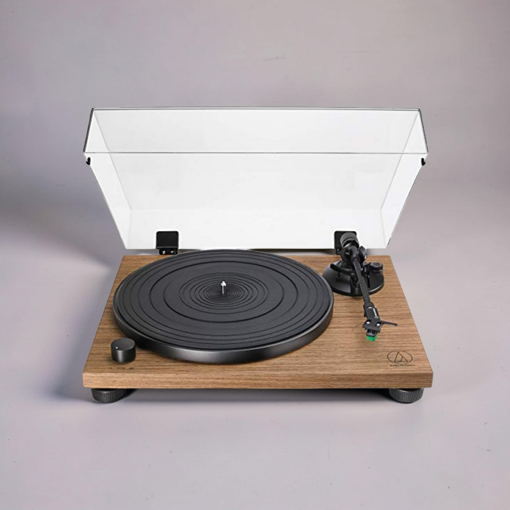 Audio-Technica AT-LPW40WN (Walnut) – Fully Manual Belt-Drive Turntable