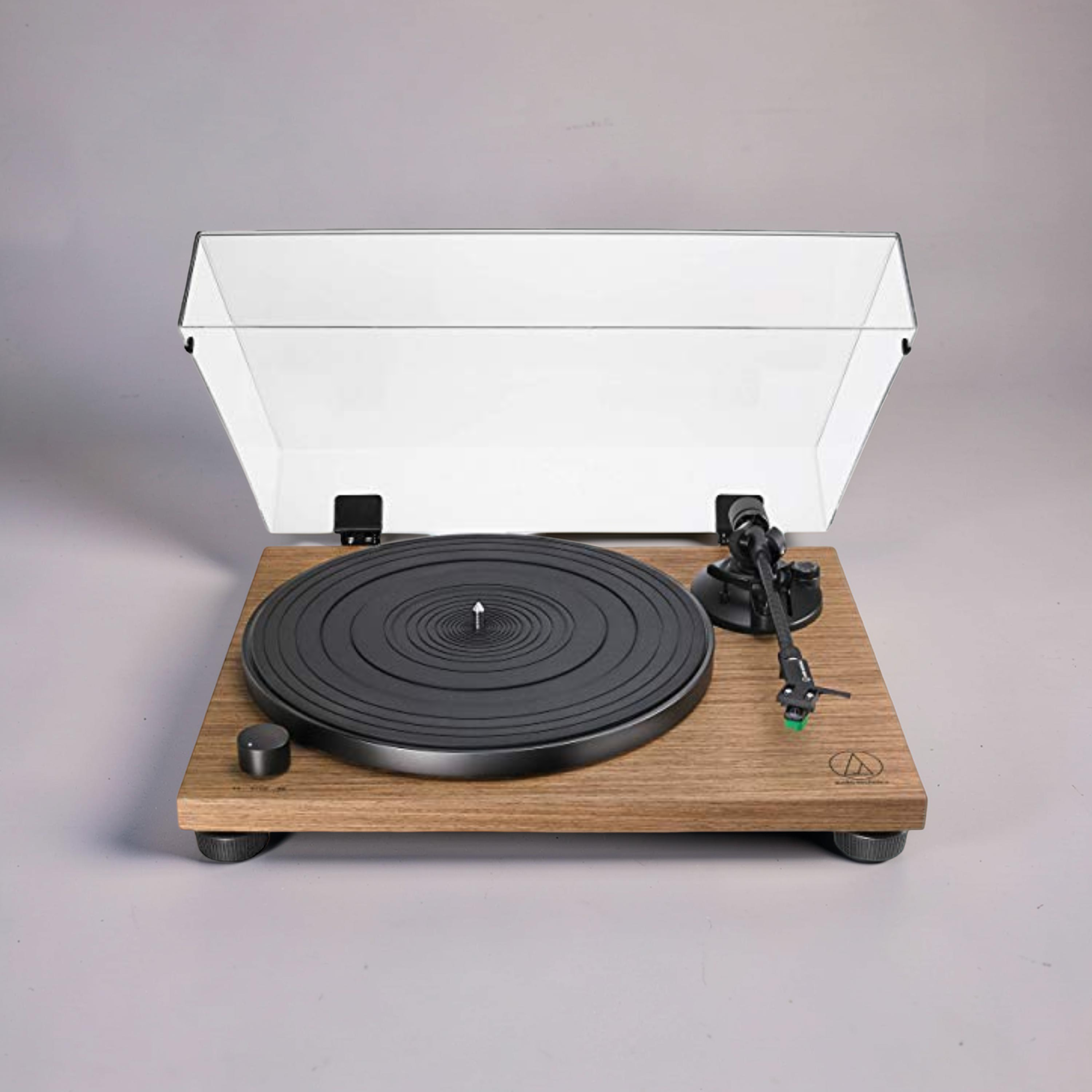Audio-Technica AT-LPW40WN (Walnut) – Fully Manual Belt-Drive Turntable