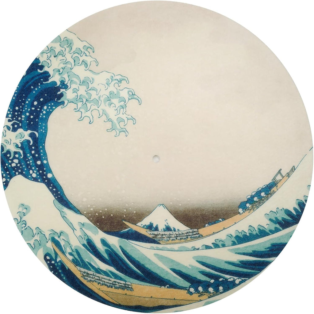 Great Wave Slipmat – 12" Anti-Static Turntable Mat
