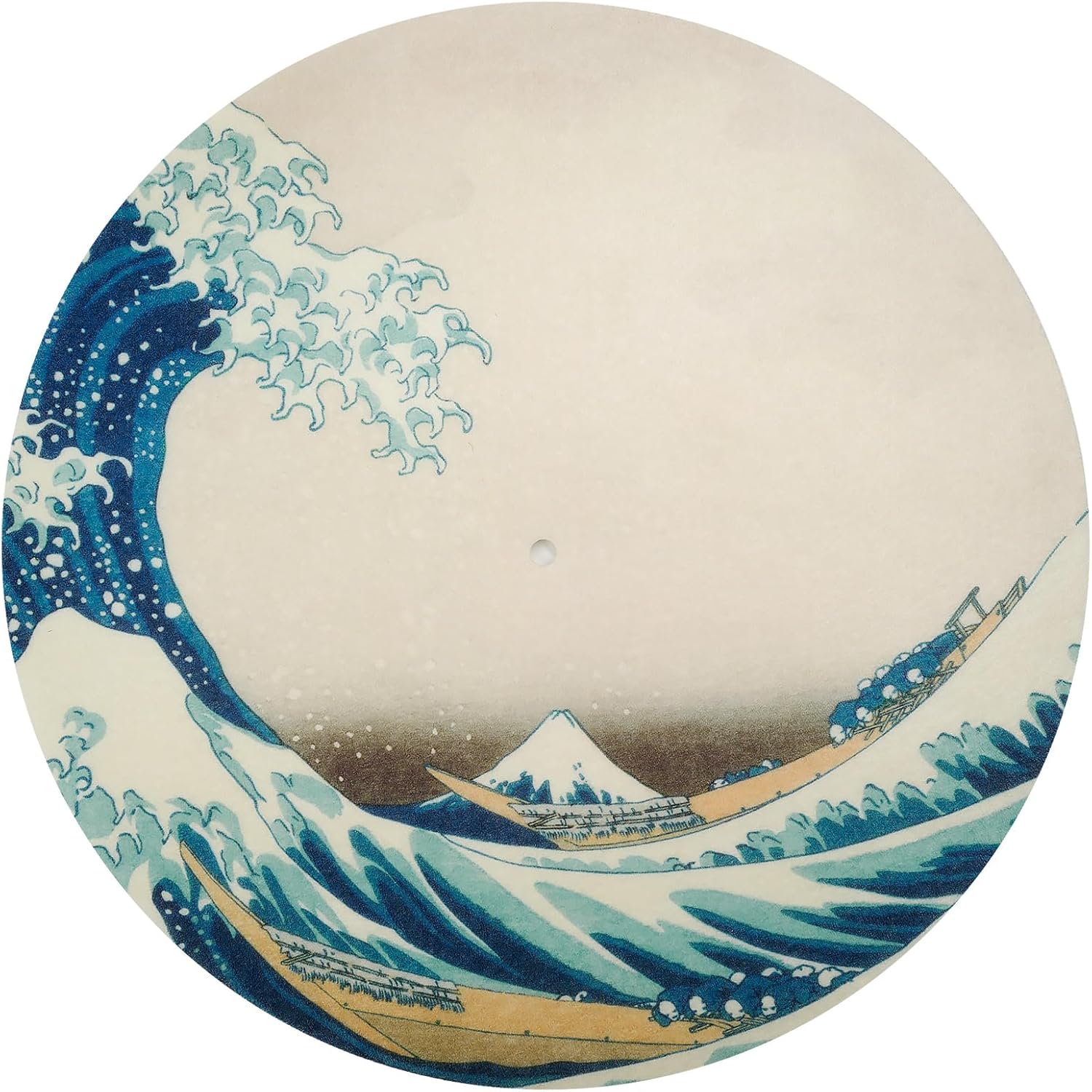 Great Wave Slipmat – 12" Anti-Static Turntable Mat